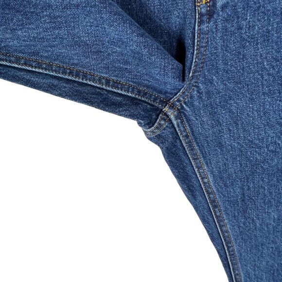 NWOT Everlane The Rigid Way-High Jeans in Indigo 100% Organic Cotton Size 28 R - Picture 3 of 10